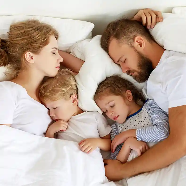 Calm Cube Sleep Family Sleeping Calmly