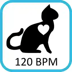 Calm Cube Pet Icon Heartbeat 120Bpm